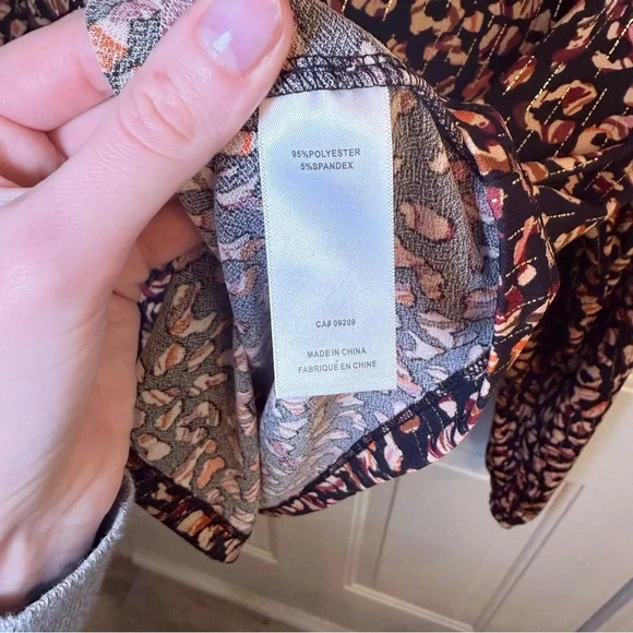 Cleo Multicolor Patterned Blouse - Picture 8 of 8